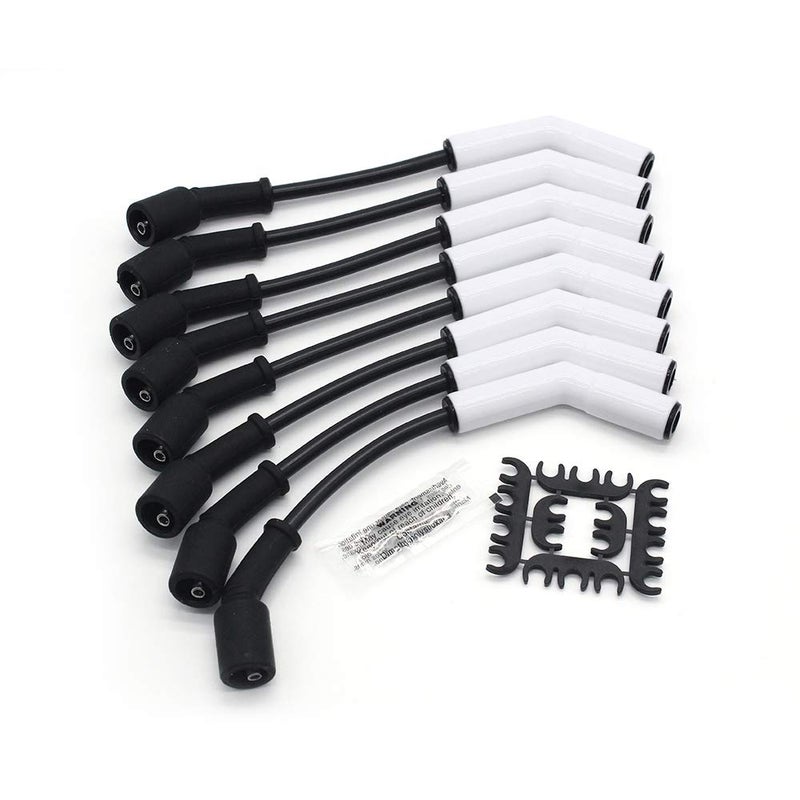 VISLONE 9070C Spark Plug Wire Set - Extreme 9000 Ceramic Boot - for GM LS3/LS4/LS7/LT Engines - Image 1